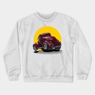 1934 Ford Coupe Hot Rod Crewneck Sweatshirt